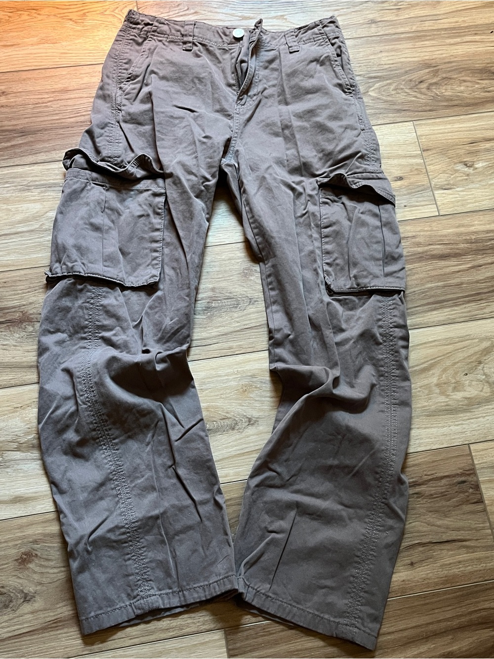 Women’s Cargo Pants in Brown - Casual Utility Style